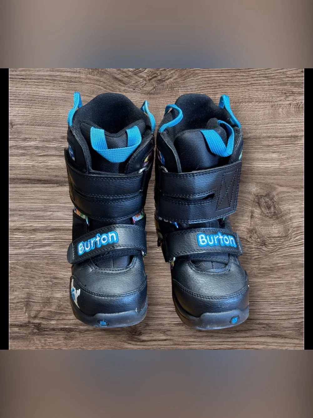 EUC Burton KIDS GROM SB BOOT Boys Snowboard Boots Black Youth size 11